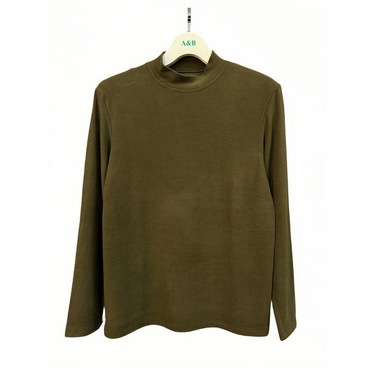 Xinyafang Versatile Skin-friendly  Puffed double-faced fleece men's one-inch bottom shirt Starting from 200