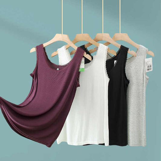 Xinyafang AB Underwear Inner  Modal ribbed camisole vest for women Starting from 200